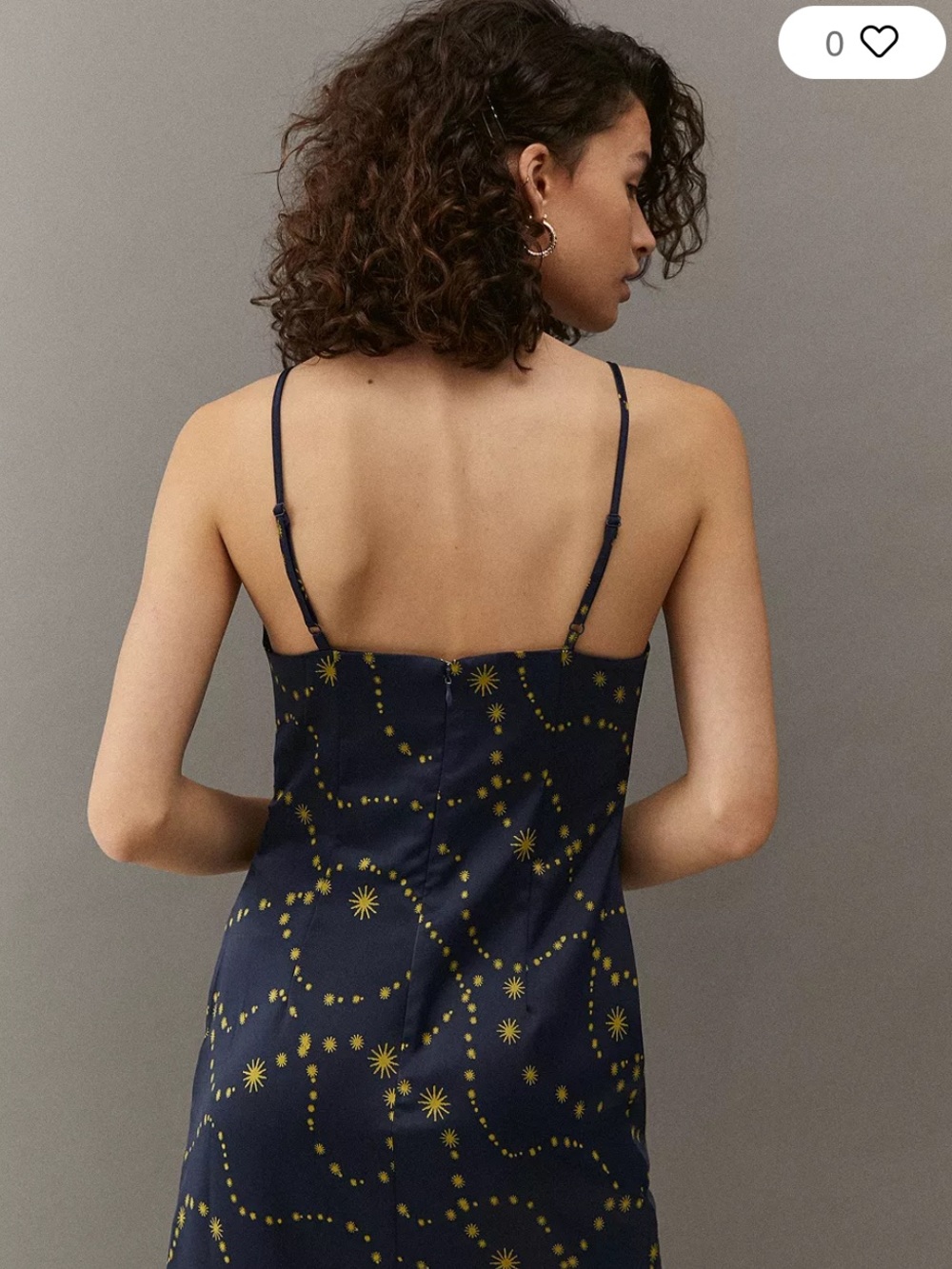 UO Mallory Celestial Slip Dress - Picture 6 of 6